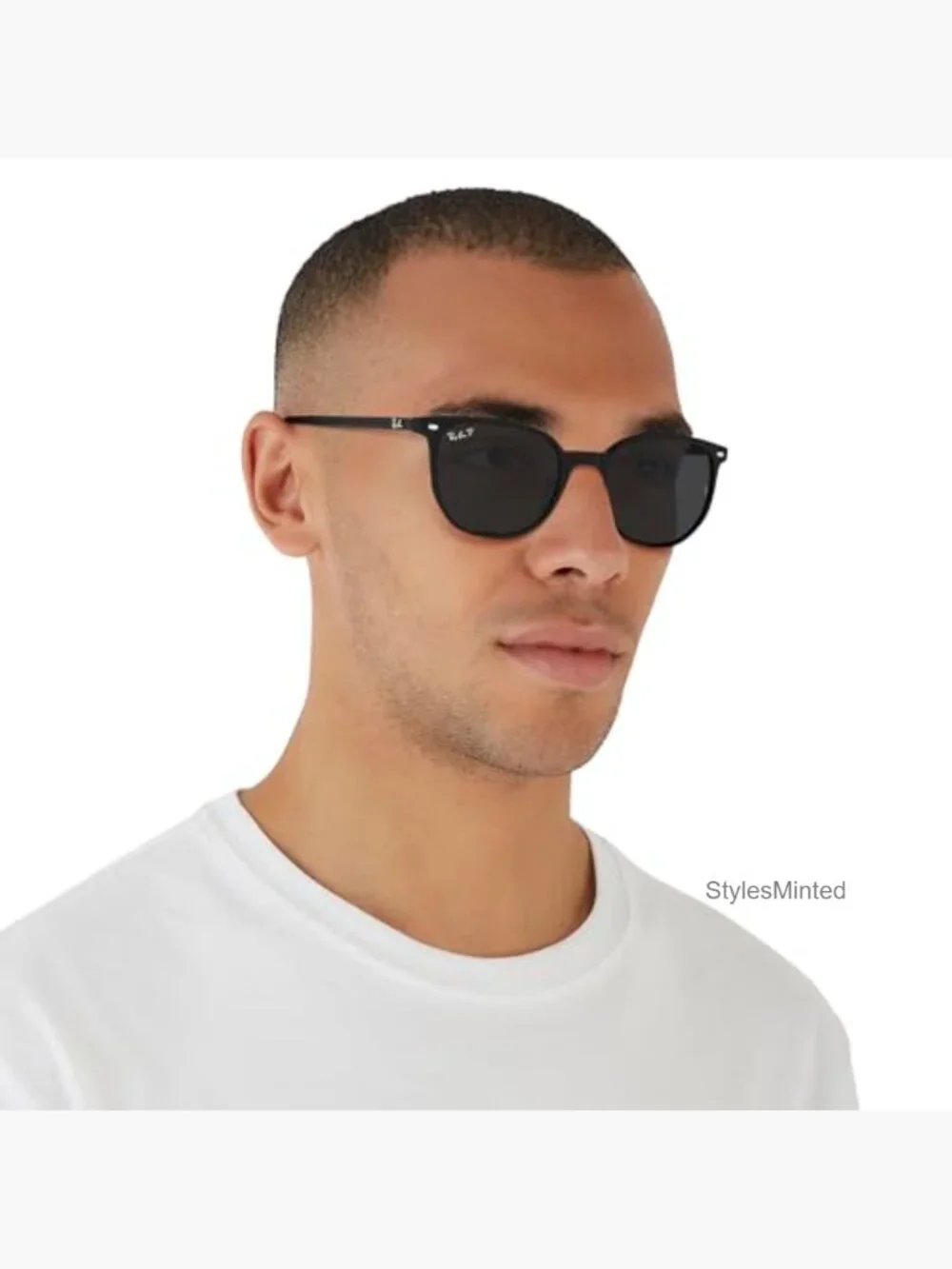 High-Bridge Square Sunglasses for Men/Women 52mm